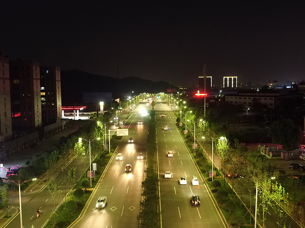 芙蓉大道项目夜景